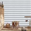 Harlequin Diamonds Wallpaper White and Gray for Living Room and Bedroom 50x1000