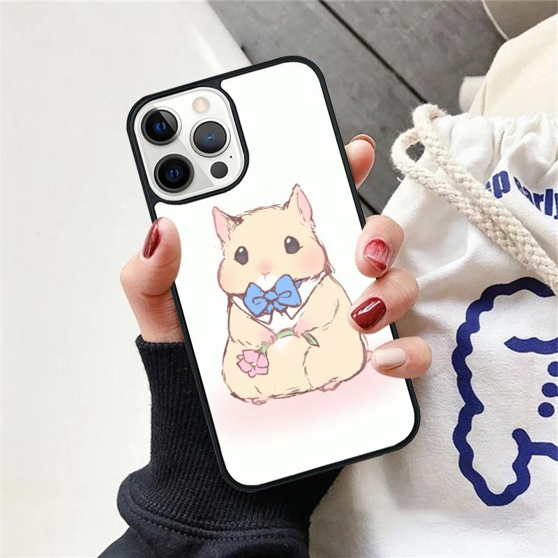 

Hamster Art Phone Case Cover For iPhone 17 Air 12 Plus Max for iPhone 17 Air 15 16 11 13 14 Pro Max Fundas iPhone 11pro