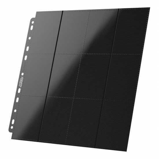 Ultimate Guard 24-Pocket QuadRow Pages Side-Loading Noir (10)