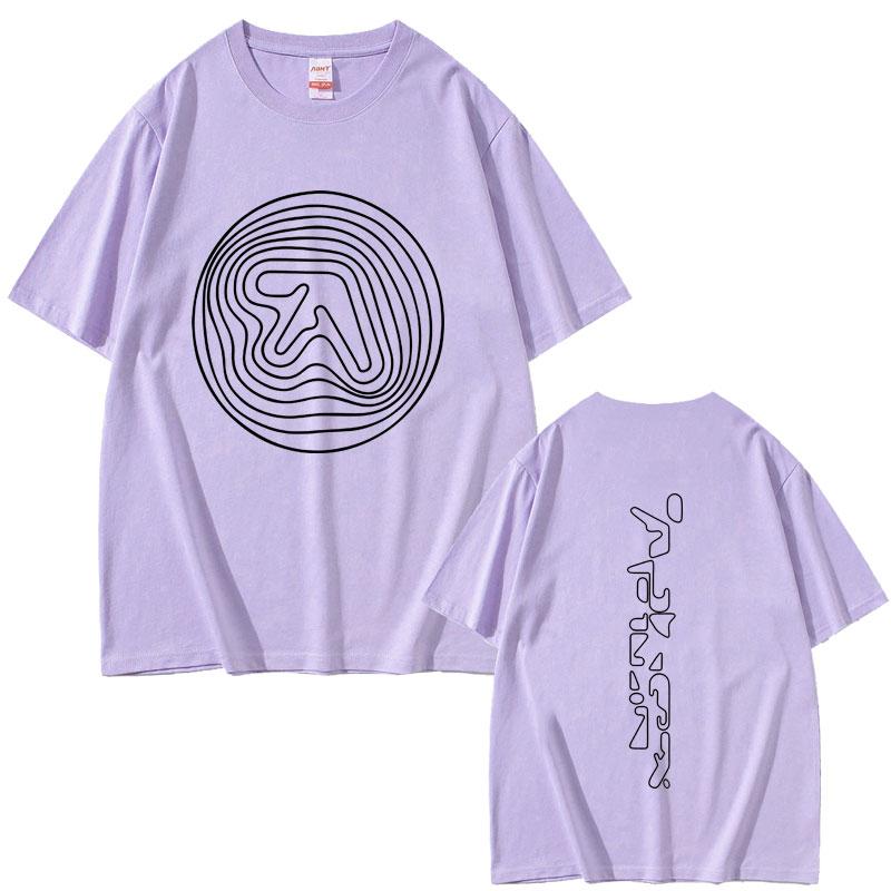 Aphex Twin Graphic T Shirt Men Women Clothing Punk Gothic Vintage Short Sleeve Tshirt Mens Casual Cotton Crewneck Tshirts