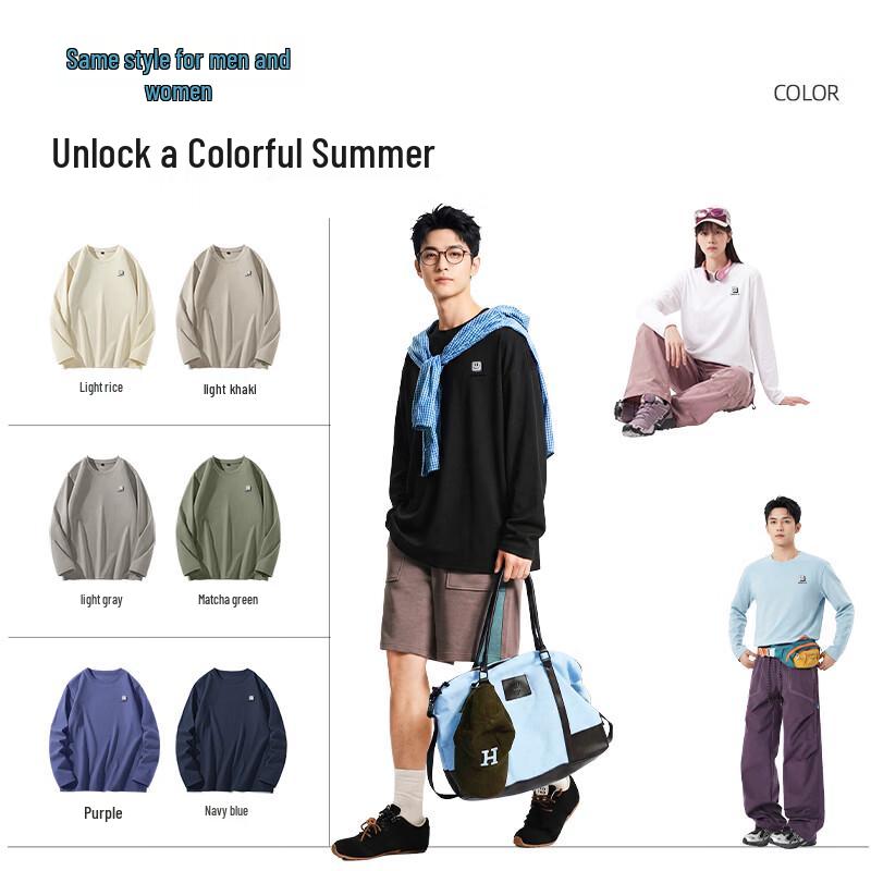 JEANSWEST LIFE Men's Campus Cotton Long Sleeve T-shirt