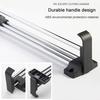Simple Extendable Pull-Out Closet Valet Rod,Retractable Pants Hangers Sliding hanging rail,for Wardrobe Clothing Storage