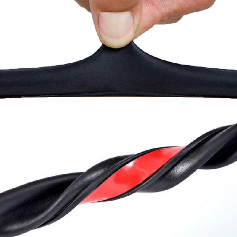 2m Autotürdichtungsstreifen D/P/Z Typ Auto-Gummidichtungsstreifen Anti-Staub-Geräuschdämmung Schalldichter Dichtungsstreifen Autozubehör