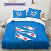 SC Heerenveen  Pattern Bedding Quilt Set  Home Decoration  Gift (1 * Duvet Cover + 2 * Pillowcase  Without Core)