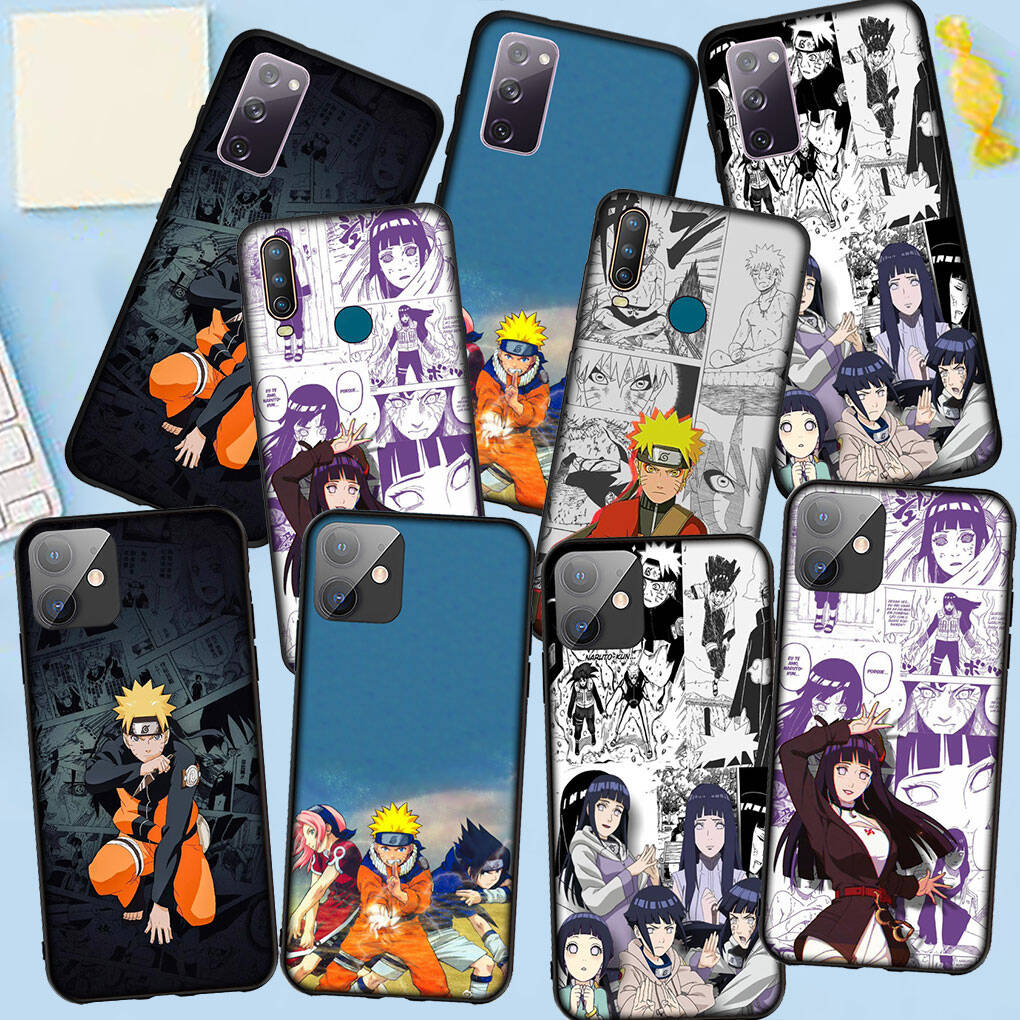 Phone Case for Samsung Galaxy S25 S23 S24 Ultra FE Plus S8 A05 A06 A15 A16 A36 A37 A35 A54 A55 A56 A57 A25 A26 A53 A17 Hinata Hyuga Anime Naruto Cover