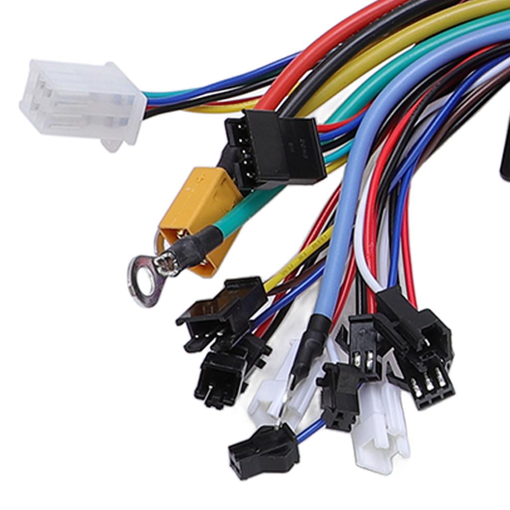 Electric Bike Controller Kit 36V 48V 40A 3 Mode Brushless Motor Controller with M5 LCD Display Control Panel Color Screen