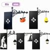 1-5PCS Ghost Bookshelf Lantern Vintage Mini Reading Lamp Resin Hanging Shelf Light for Library Cozy Halloween Display