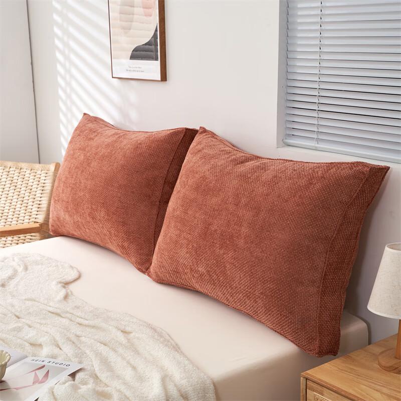 Плюшевая бархатная подушка- изголовье кровати в форме хлеба