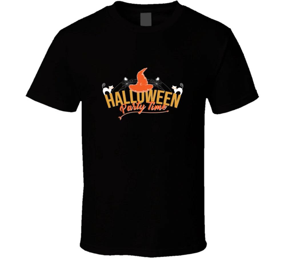 Halloween Party Time Gift Spooky Funny T Shirt S