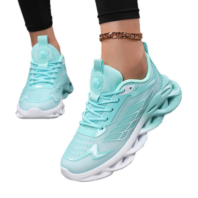 Modne Codzienne Siatkowe Buty do Biegania w Koreańskim Stylu dla Par - Oddychające, Uniwersalne Sneakersy na Każdą Porę Roku