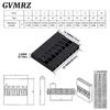 100PCS Dupont Plastic Shell Plug 2.54mm Single Row Dupont Connector 1P/2P/3P/4P/5P/6P/7P/8P/9P/10P Housing