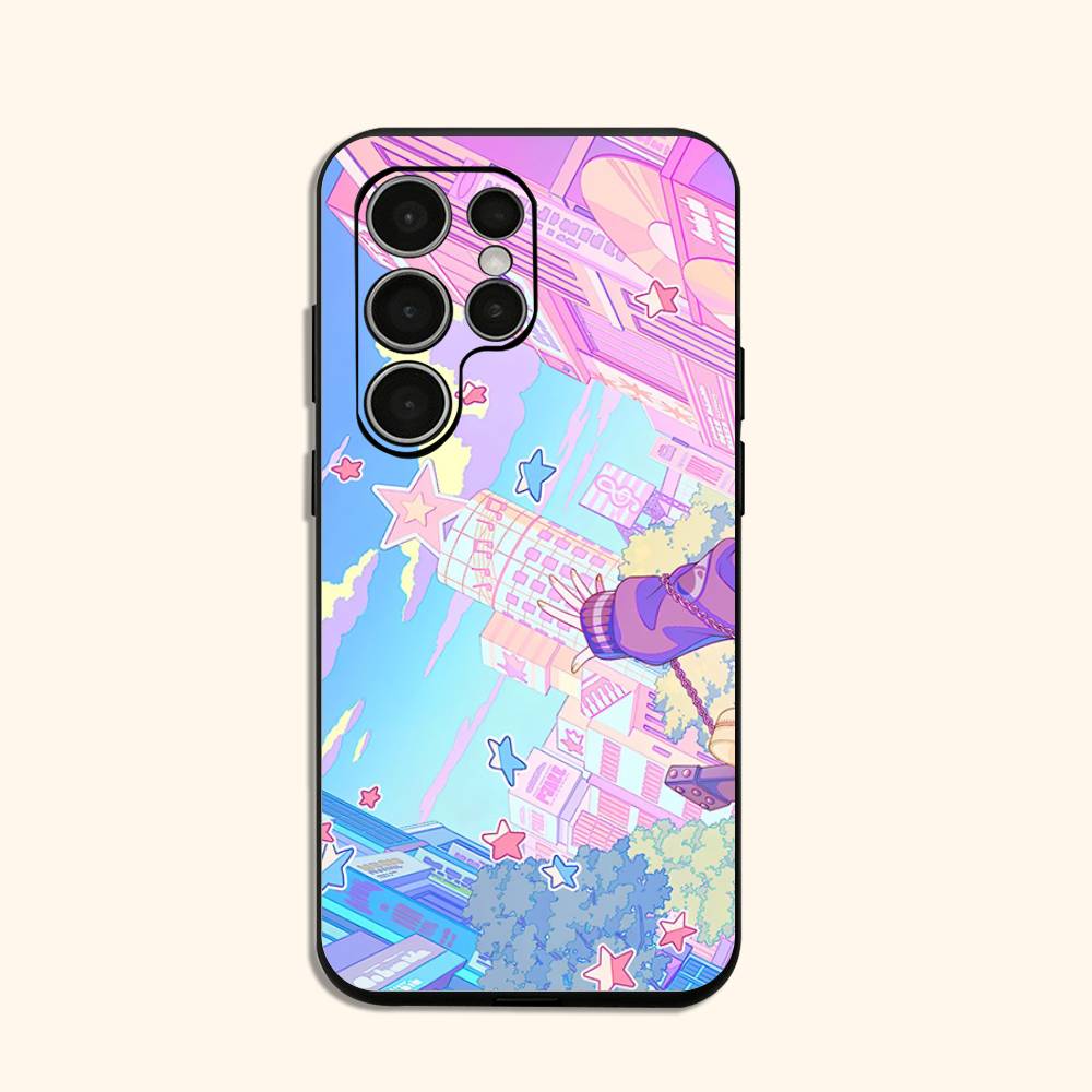 Project S-SEKAI Phone Case for Samsung Galaxy S24 S22 S20 S23 S21 S20 Print Silicone Cover