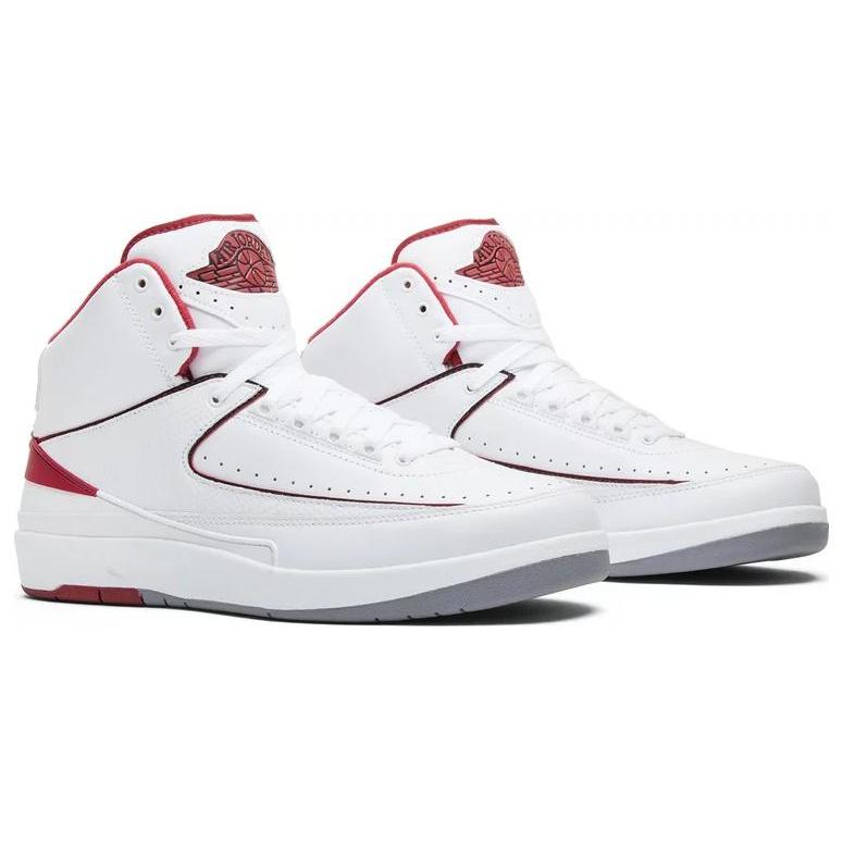 Jordan 2 Retro White Red 2014 385475-102