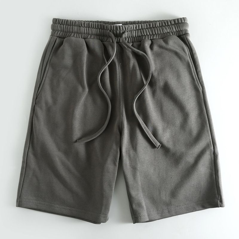 Terry Summer Thin High Elastic Men's Tail Shorts