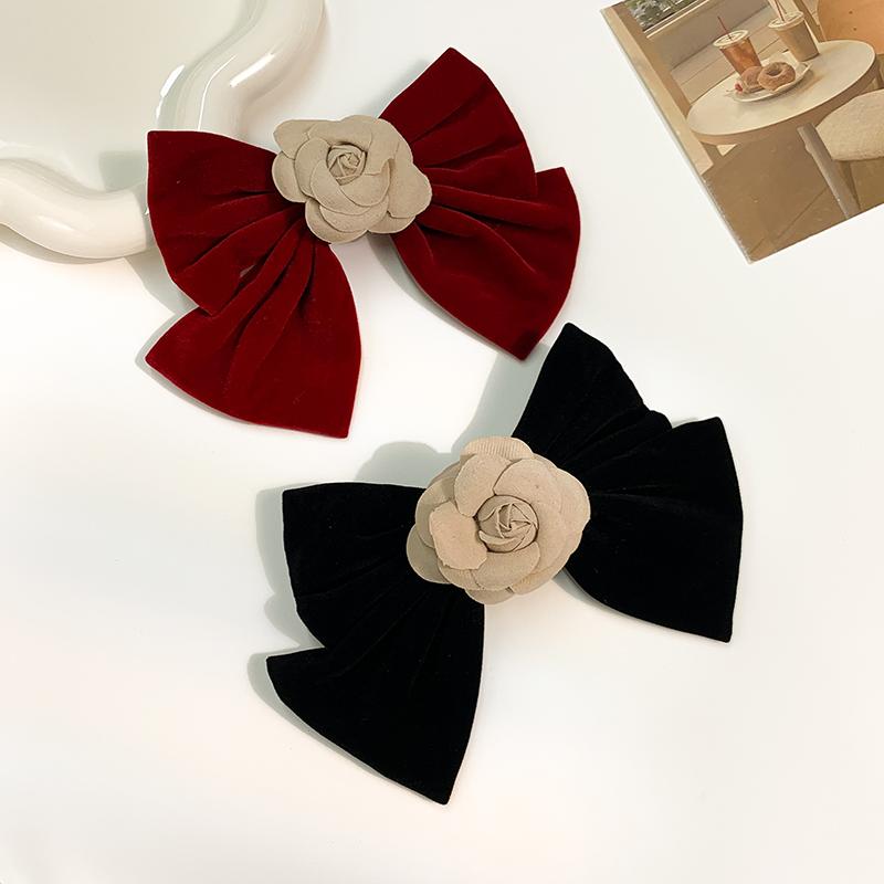 Butterfly Hairpin Sweet Flower High Horsetail Claw Clip Women Fashion Bow Hair Clip Barrette Girls Hair Accessories