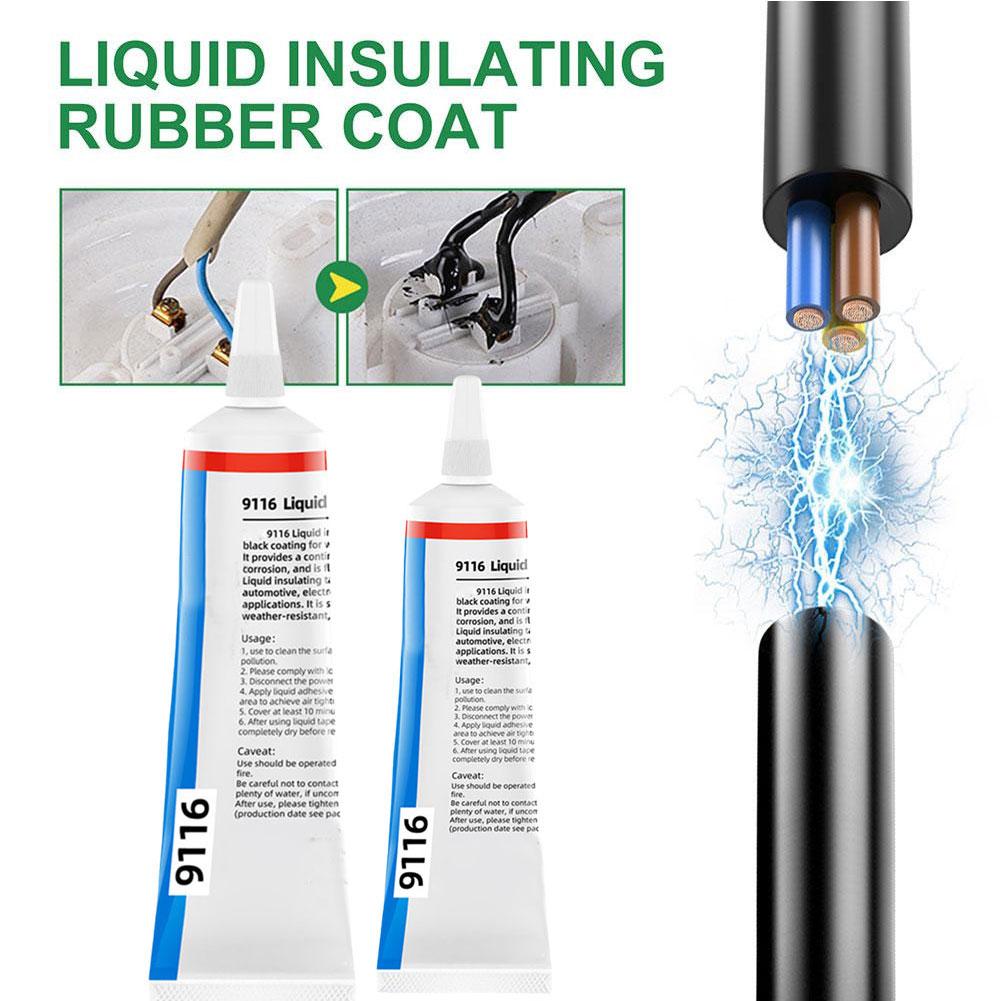 Liquid Insulation Tape Headset Data Cable Strong High Sealant Circuit Electrical Sealing Waterp P8V0
