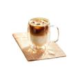260-350ml Heat-resistant High Borosilicate Glass Cup,Double-layer Insulated Tropical Handle,Coffee Cup,Milk Water Cup,Clear Gift