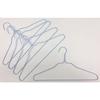 Sawafuji Cheerful Laundry DX Laundry Hanger, Light Blue, 405mm Wide, Set of 5, Cleaning, Collar Keeping, Fully Coated, Ingenious Wire Hanger, LDX-05