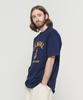 CARGOBROS Usn Marine Short Sleeve T-Shirt (Navy)