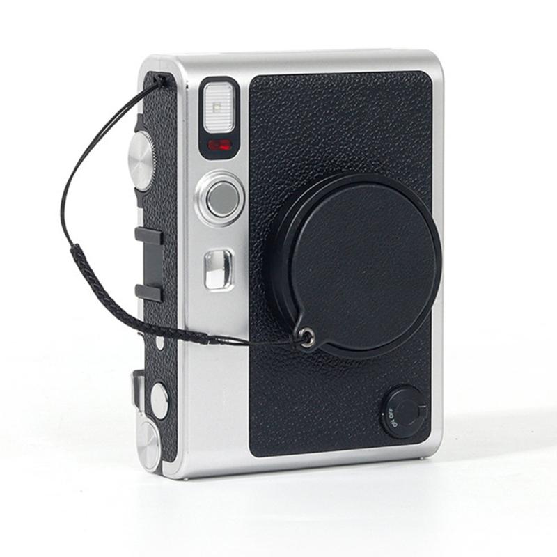 PU-Leder Objektivdeckel Aufkleber Kameraobjektivabdeckung Schutzseil für EVO Kamera mit Anti-Verlust-Design