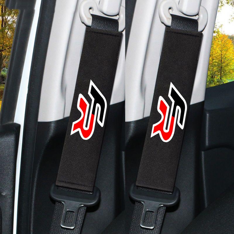 Rldf3 Car Seat Belt Protection Shoulder Pads Headrest Neck Pillow For Seat Leon FR Ibiza Tarraco Arona Ateca Alhambra Auto Accessories