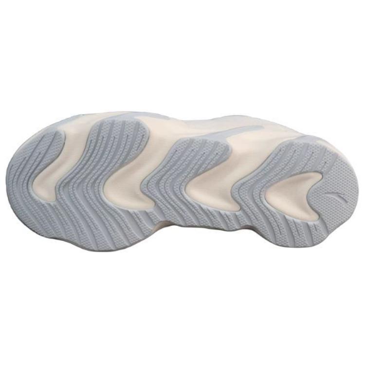 Anta Not Stop Lightweight Soft Sole Shock Absorbing Wear Resistant Low Top Running Shoes Women Running Shoes White Blue 122245523-12