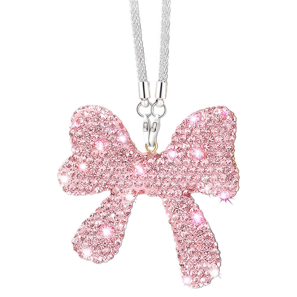 

Автомобильные подвески, украшения, банты, автомобильный декор, подвеска на зеркало заднего вида со стразами, универсальные автомобильные украшения, украшения для автомобиля жёлтый