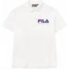Logo Print Sports Polo Shirt Men Tops White F11M128177F-WT