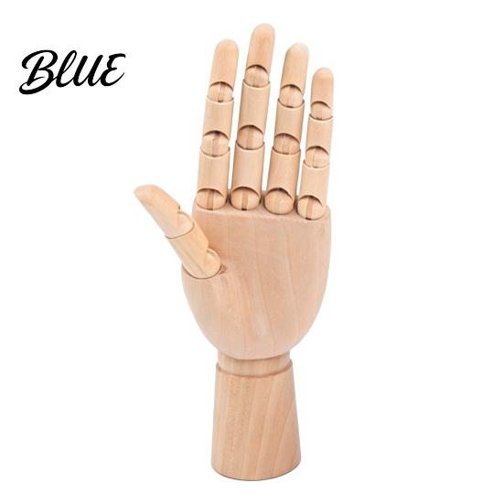 Künstler-Schaufensterpuppe für Figurenpuppe Mannequin Körper Flexibel Zeichnen Holzgelenke Menschliches Ornament Künstler-Pose Modell Bewegliche Gelenkige Hand