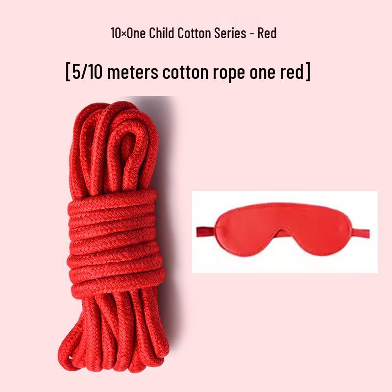 Soft Imitation Hemp Rope - Red, Pink, Black - 5 & 10 Meters - Gentle on Hands