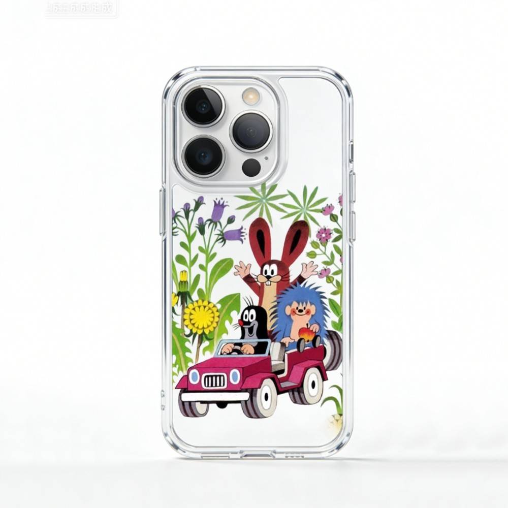 Sweet Cartoon T-The L-Little Mole Phone Case For iPhone 17 16 15 14 13 12 11 Mini Pro Max Plus Transparent Cover