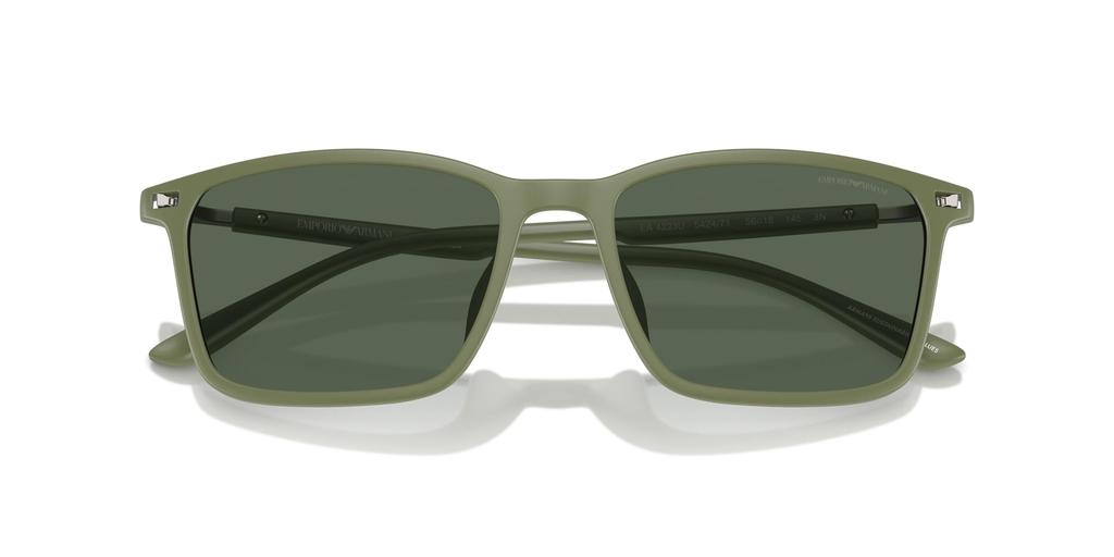 Emporio Armani Sunglasses EA4223U Matte Green 56 Men's