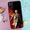 lenin Soviet Union flag Case For Xiaomi Redmi Note 14 13 12 11 10 9 Pro 9S 10S 11S 12S Redmi 10C 12C 13C 14C Cover
