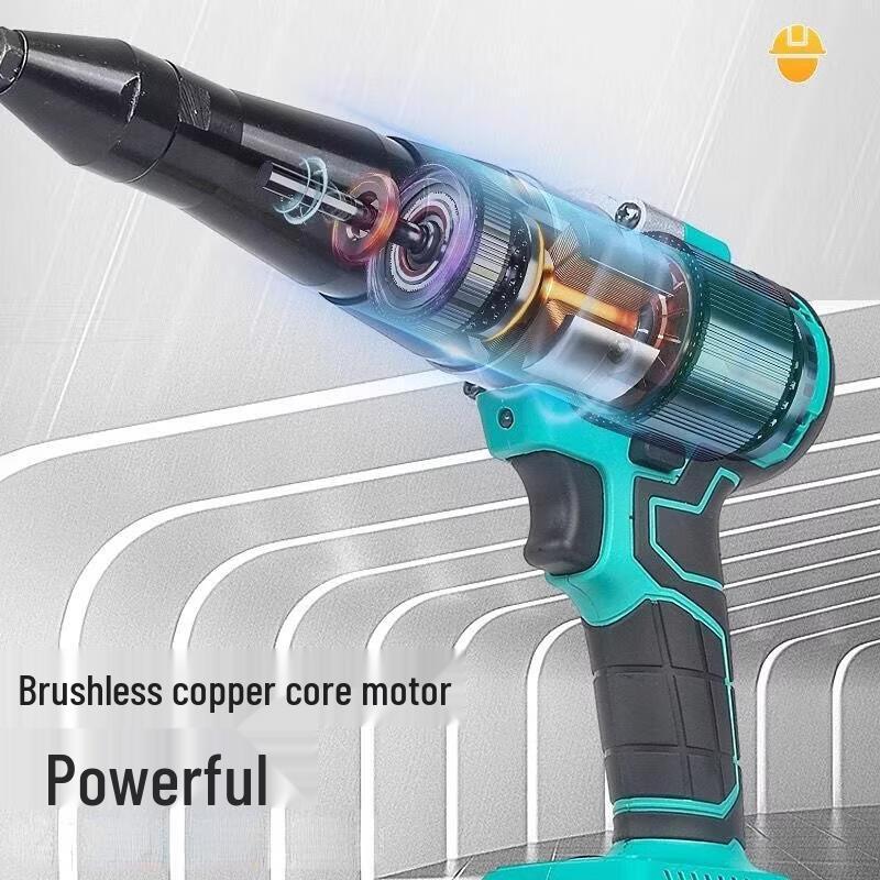 Cordless Rechargeable Rivet Gun Kit