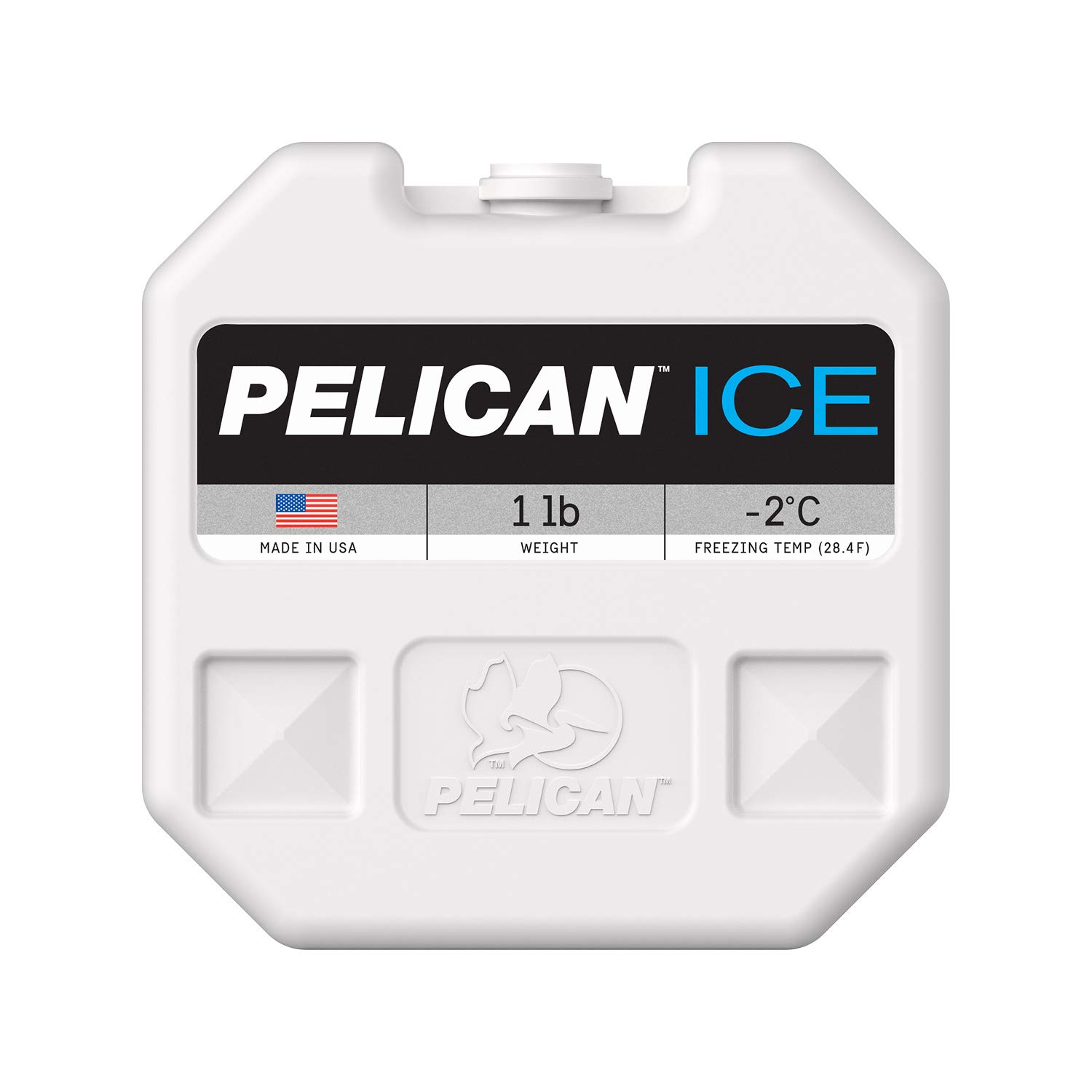 

Холодильник Pelican 1 фунт пакет со льдом (белый) PI-1lb-BLU белый