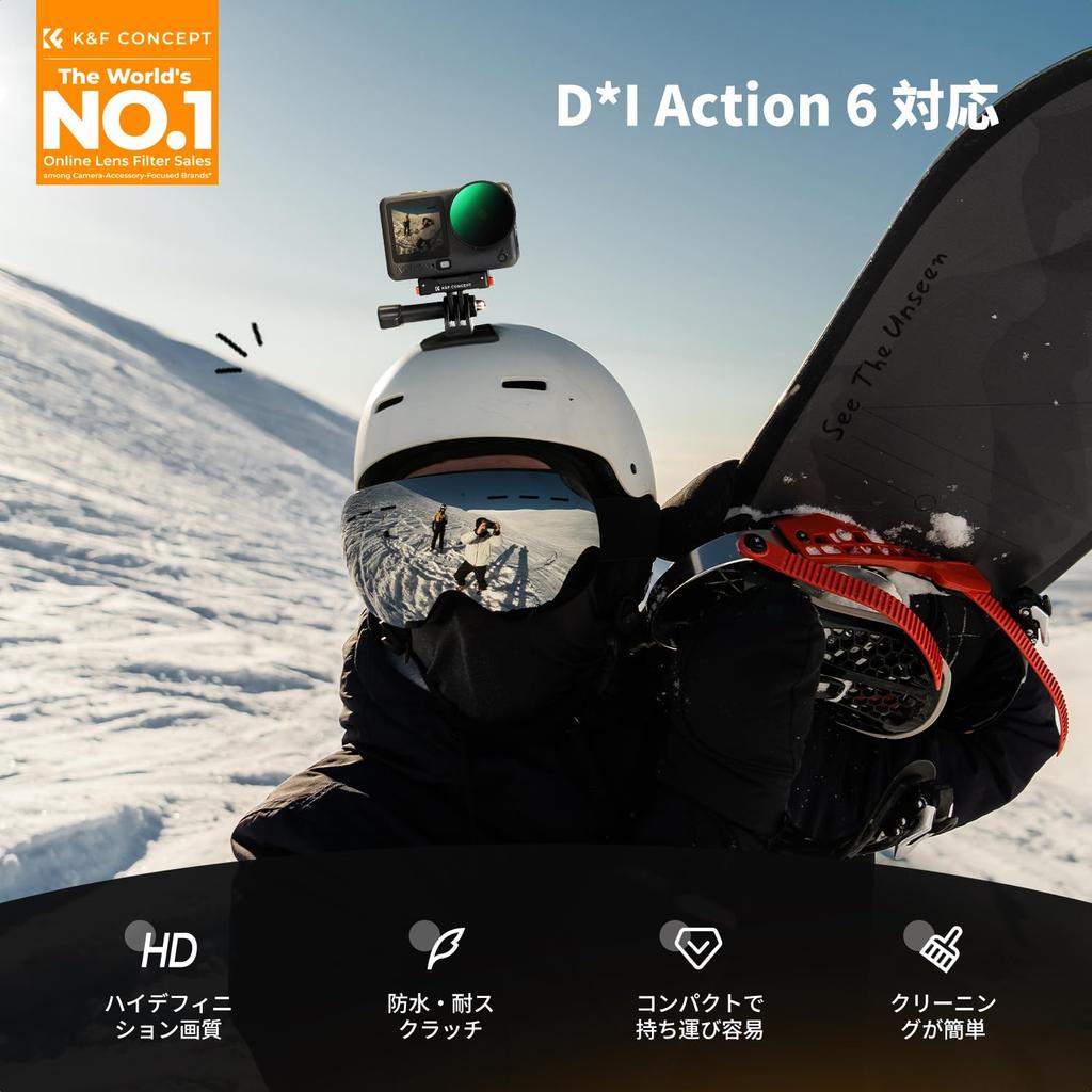 CONCEPT CPL Polarizing Filter for DJI Osmo Action 6 K&F