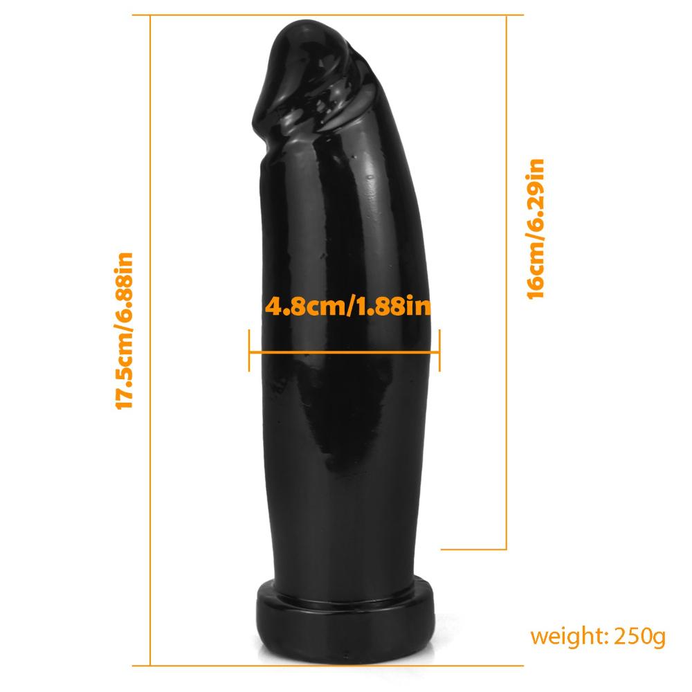 Anal Sex Toy for Men, Realistic Silicone Butt Plug Trainer Kit with Suction Cup, Adult Beginner Anal Dildo for Prostate Massage
