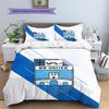 NK Osijek  Pattern Bedding Quilt Set  Home Decoration  Gift (1 * duvet cover + 2 * pillowcase  without core)