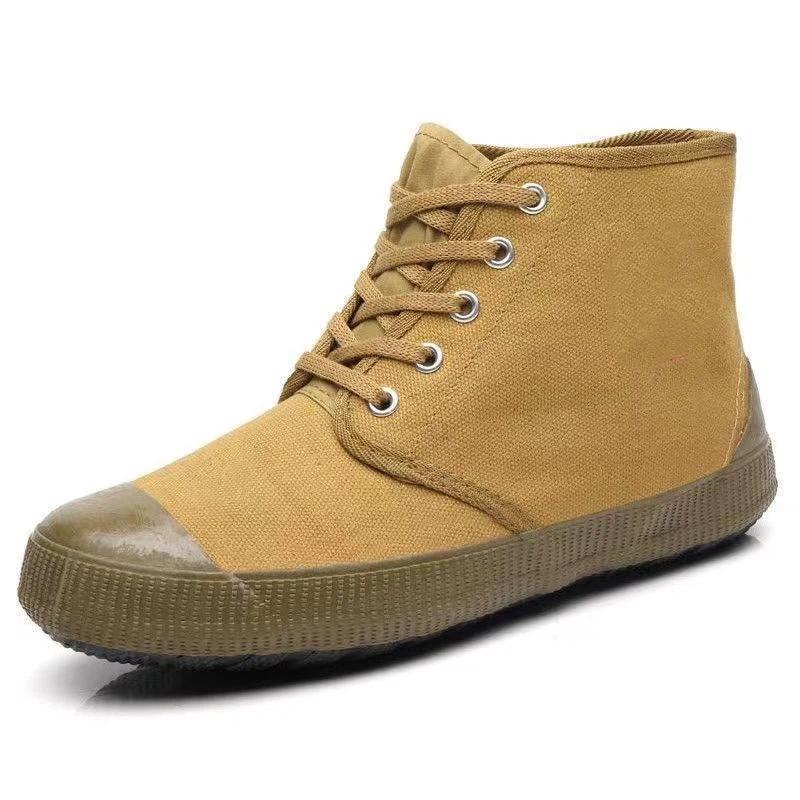 

Мужские высокие утепленные ботинки Защитная обувь Резиновая обувь 45 жёлтый