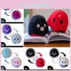 Reversible Night Light Ghost Plush Toy Funny Face-changing Demon With Flip Design Halloween Gift