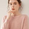 Women's Cashmere Saddle Shoulder Sweater - Thick Autumn/Winter Pullover