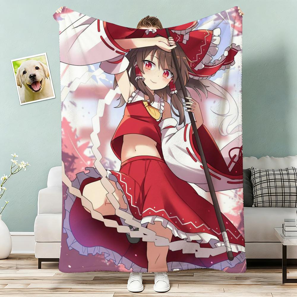 The Touhou Project Throw Lightweight G Flannel Blanket Soft Skinfriendly for Summer Cooling