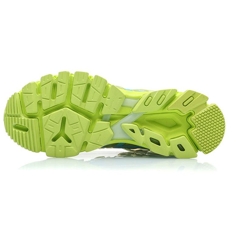 New LiNing Furious Rider 2019 Running Shoes Men Low Top Green ARZP009-5