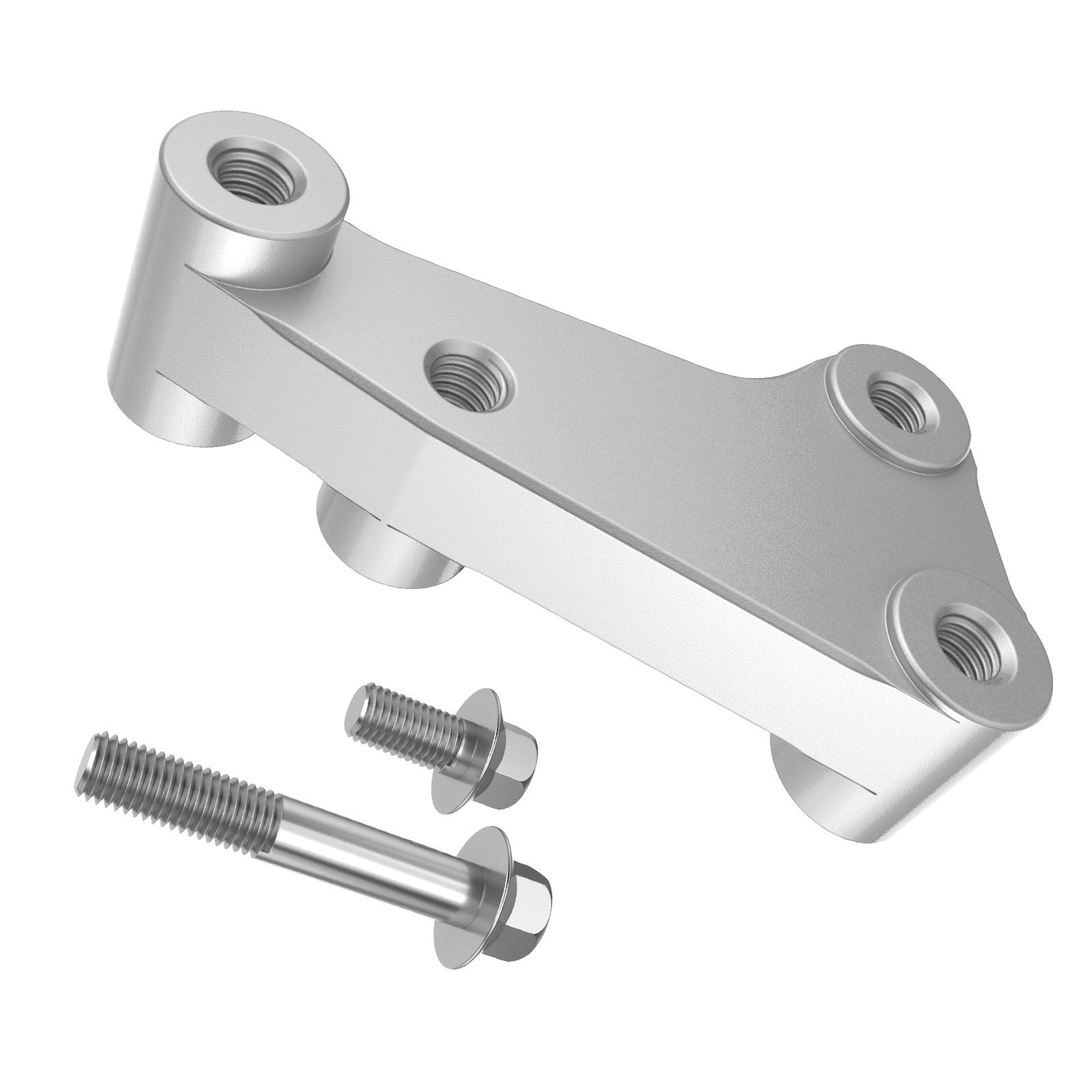 For 2.5L 4 Cylinder Alternator Mount Bracket, for Jeep Wrangler YJ, for Jeep Wrangler TJ, Replace for 53007605,53007604