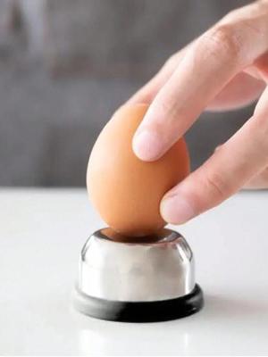 Ovo Perfurador para Ovos Cozidos Furador Furador Separador Agulha de Aço Inoxidável Separador de Ovos Ferramenta de Perfuração Utensílios de Cozinha