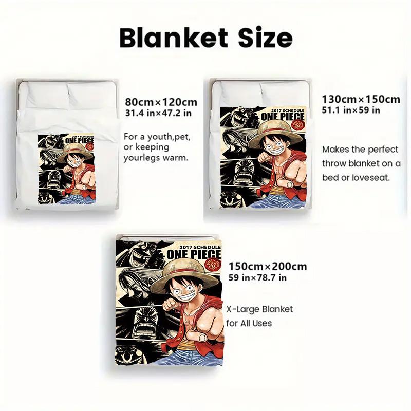 One Piece Bed Flannel Blanket Warm Soft Comfortable for Bedroom Dorm Guest Room and Home Use THW