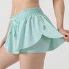 Jógové šortky Dámský fitness top Spandex Neonové Elastické Běžecké Cvičební Krátké Legíny Gym Sportovní Šortky Fitness Sportovní oblečení