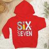 Hot selling children's clothing Meme six seven pattern sportswear hoodie suitable for daily wear in autumn and winter