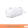 Clear Acrylic Jewelry and Cosmetics Storage Box with Lid