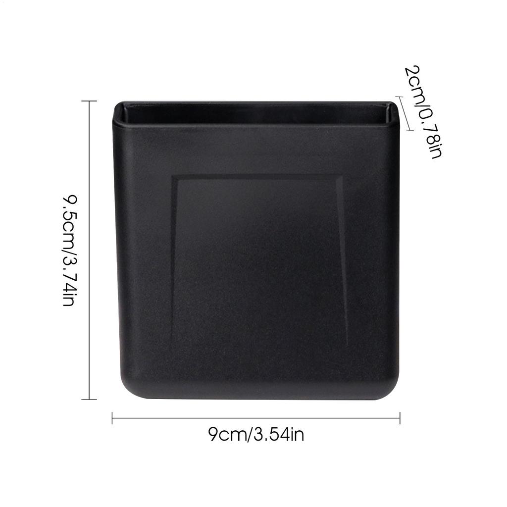 Portable Car Dash Organizer Sticky Adhesive Storage Box Car Cell Phone Gap Holder for Phone Pocket Automobile Accessories